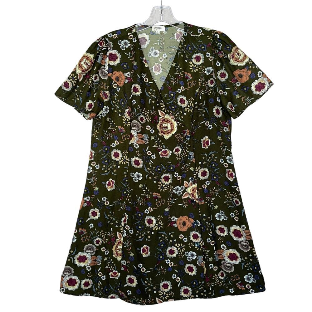 Umgee Tunic Dress Floral A-Line